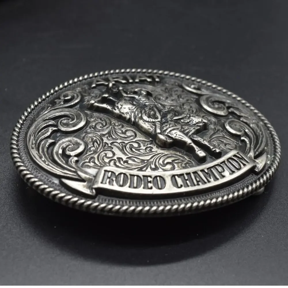 Ariat Boys/Youth Leather Belt Western Rodeo Champion (20